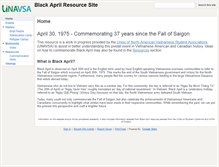 Tablet Screenshot of blackapril.unavsa.org